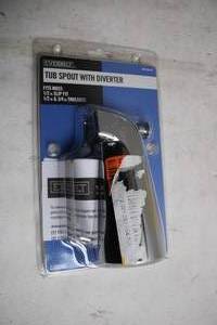 lot 461 image: Everbilt Tub Spout with Diverter