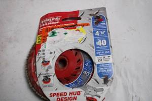 lot 480 image: Diablo Steel Demon 4 12 inch Grinding and Polishing Disc