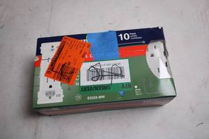 lot 151 image: 10-Pack Leviton Decora Tamper-Resistant Duplex Receptacles in White