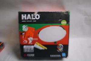 lot 188 image: Halo 8-Inch LED Direct Mount Light Fixture