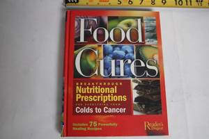 lot 85 image: Readers Digest Food Cures Book on Nutritional Prescriptions