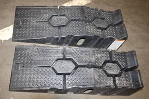 lot 97 image: Pair of RhinoRamps 12,000 lb Vehicle Ramps