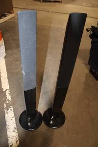 lot 100 image: Pair of Samsung Tower Speakers