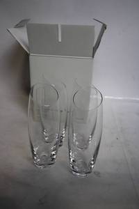 lot 116 image: Set of 4 Sloane Champagne Flutes by BOMSHBEE
