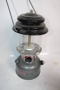 lot 139 image: Coleman Powerhouse Dual Fuel Lantern