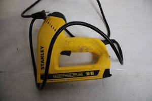 lot 144 image: Stanley Electric StaplerNail Gun