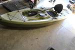 Used Lifetime Tioga Sit-On-Top Kayak with Paddle