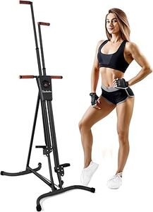 lot F-31-BL image: Folded Climbing Cardio Exercise Equipment Vertical Climber Machine Home Gym,Mountain Folded Workout Climbing Stair 350 lbs Weight Capacity 5 Height Adjustable