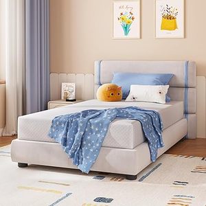 Twin Mattress 8 Inch Green Tea Memory Foam Mattress for Cool Sleep & Pressure Relief, CertiPUR-US Certified Medium Mattresses in a Box, 38"×75"×8"