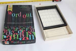 lot 29 image: Vintage MB Word Out Puzzle Game