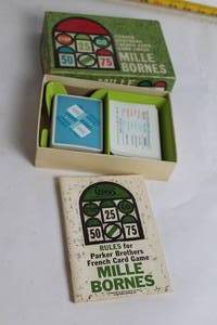 lot 38 image: Vintage 1962 Parker Brothers Mille Bornes Card Game