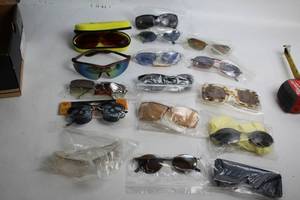 lot 81 image: Collection of 15 Various Sunglasses including Skull Design Novelty Pair