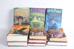 lot 111 image: Collection of Harry Potter Hardcover and Paperback Books