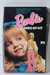 lot 174 image: Vintage Barbie Dress-Up Kit by Colorforms