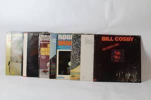 lot 195 image: Collection of 10 Vintage Record Albums Including Comedy and Music Genres