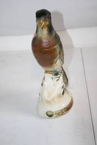 lot 201 image: Vintage Bird Decanter Figurine with 12-inch Height