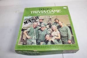 lot 202 image: Golden Trivia Game MASH Edition for Ages 10 to Adult