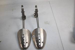 lot 235 image: Pair of Vintage Metal Shoe Stretchers