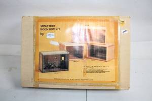 lot 270 image: Unopened Miniature Room Box Kit by Houseworks Ltd.