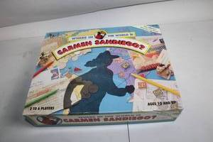 lot 277 image: Where in the World is Carmen Sandiego Board Game by University Games