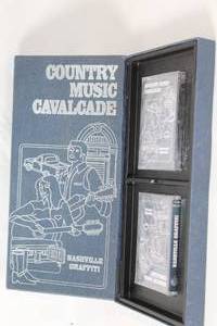 lot 289 image: Country Music Cavalcade Cassette Tapes - Nashville Graffiti Edition