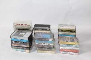 lot 293 image: Collection of 25 Cassette Tapes Featuring Various Artists