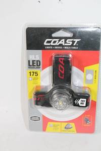 lot 304 image: Coast HL5 LED Headlamp 175 Lumens in Sealed Packaging