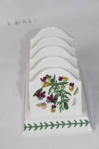 lot 314 image: Botanic Garden Quadruple Section Napkin or Envelope Holder