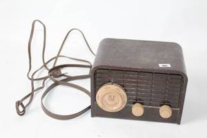 lot 333 image: Vintage B&J Electric Heater with Thermostat Dial