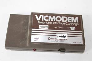 lot 355 image: Vintage VICMODEM Telephone Interface Cartridge Model 1600