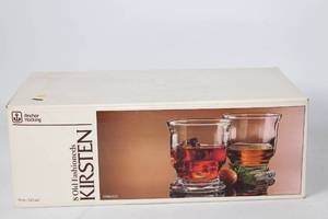 lot 383 image: Set of 8 Kirsten Old Fashioned Glasses by Anchor Hocking