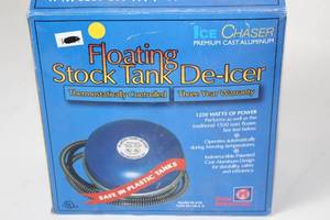 lot 384 image: Floating Stock Tank De-Icer - Thermostatically Controlled