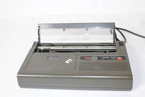 lot 393 image: Vintage Okimate 10 Thermal Printer with Print Head Cover