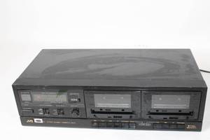 lot 396 image: JVC Nivico Double Cassette Deck Stereo System
