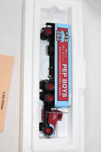 lot 415 image: Pep Boys Collectible Die-Cast Truck with Original Packaging