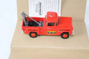 lot A-416 image: Matchbox Collectibles 1955 Chevrolet Pickup Die-Cast Model with Certificate