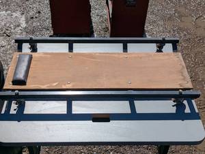 lot 45 image: Solid Wood and Metal Mechanics Creeper