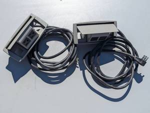 lot 93 image: Set of two relocatable power tap 15 amp 120 volt catalog number 46-1468
