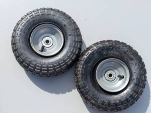 Set of 2 -  2.5-4 non-swivel Casters