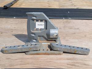 lot 111 image: Large Log Splitter Blade and Mount
