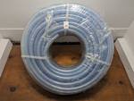 1/2 in Inside Dia, 3/4 in Outside Dia, 100 ft Lg, Clear, Polyester Braid, Laboratory