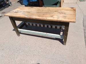 lot 60 image: Workbenchtable