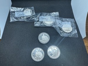 lot 81 image: Six 1882-S Silver Proof 250th Anniversary George Washington Half Dollars
