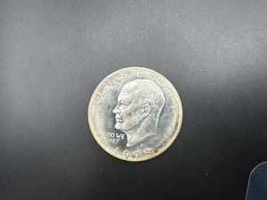 lot 45 image: 1973-S Silver Eisenhower Dollar