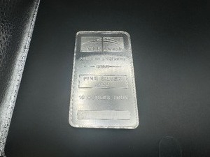 NTR Metals Ten Ounce .999 Silver Bar