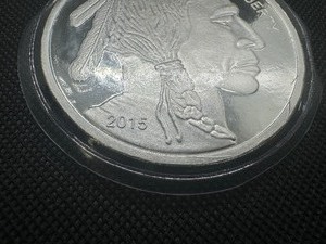 2015 Five Ounce .999 Silver Round