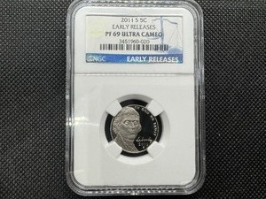 lot 94 image: 2011 S 5C Early Releases NGC PF69 Ultra Cameo
