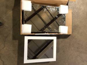 lot 5 image: Lot of Assorted Bathroom Mirrors Various Models and Conditions  Customer Returns See Pictures