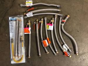 lot 15 image: Lot of Assorted Plumbing Hardware Items Various Models and Conditions  Customer Returns See Pictures