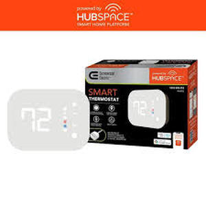 lot 14 image: Lot of Commercial Electric Wi-Fi and Bluetooth Enabled Smart Programmable Thermostat with Schedules Powered by Hubspace   Customer Returns See Pictures